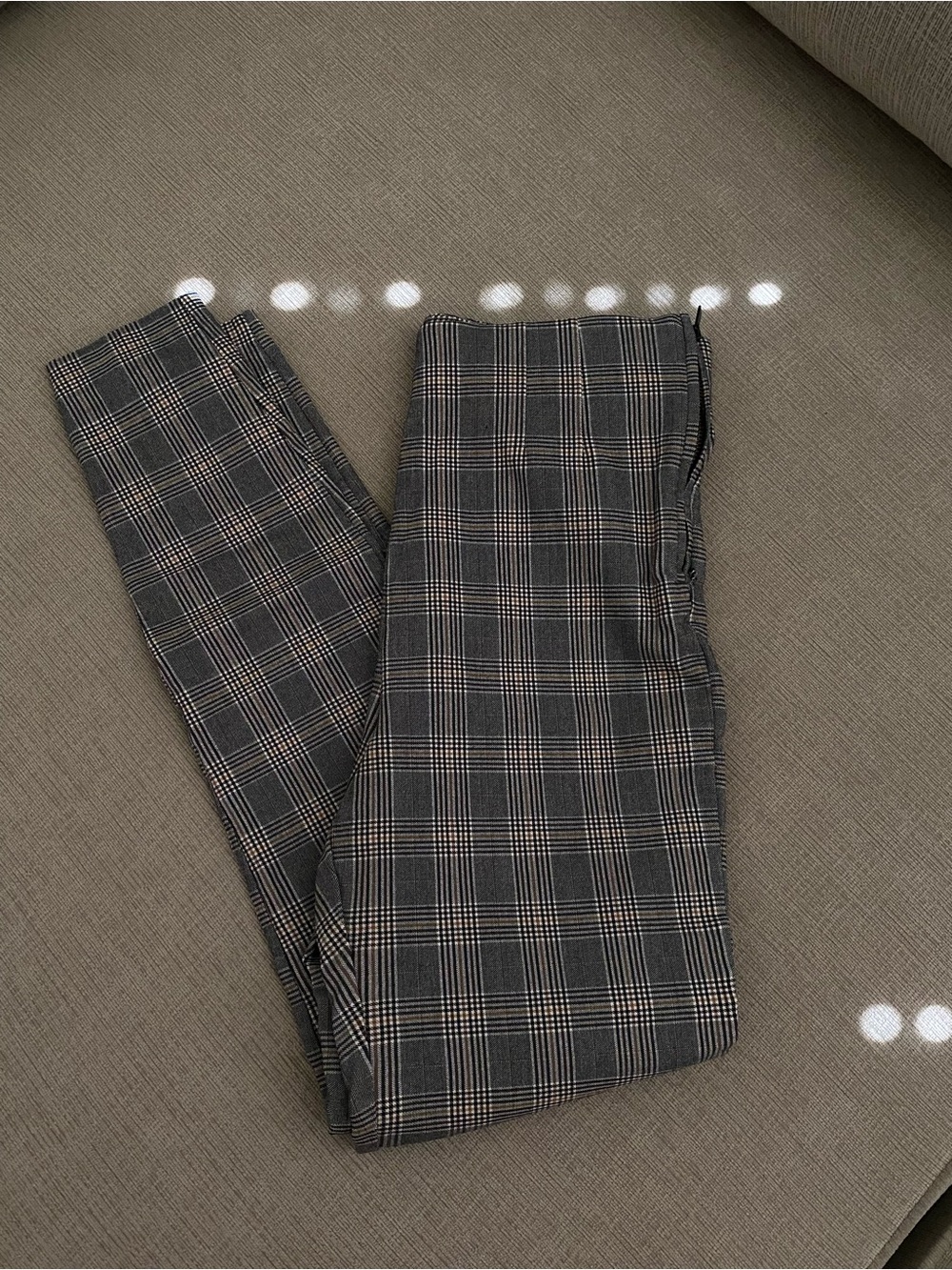 Zara plaid leggings